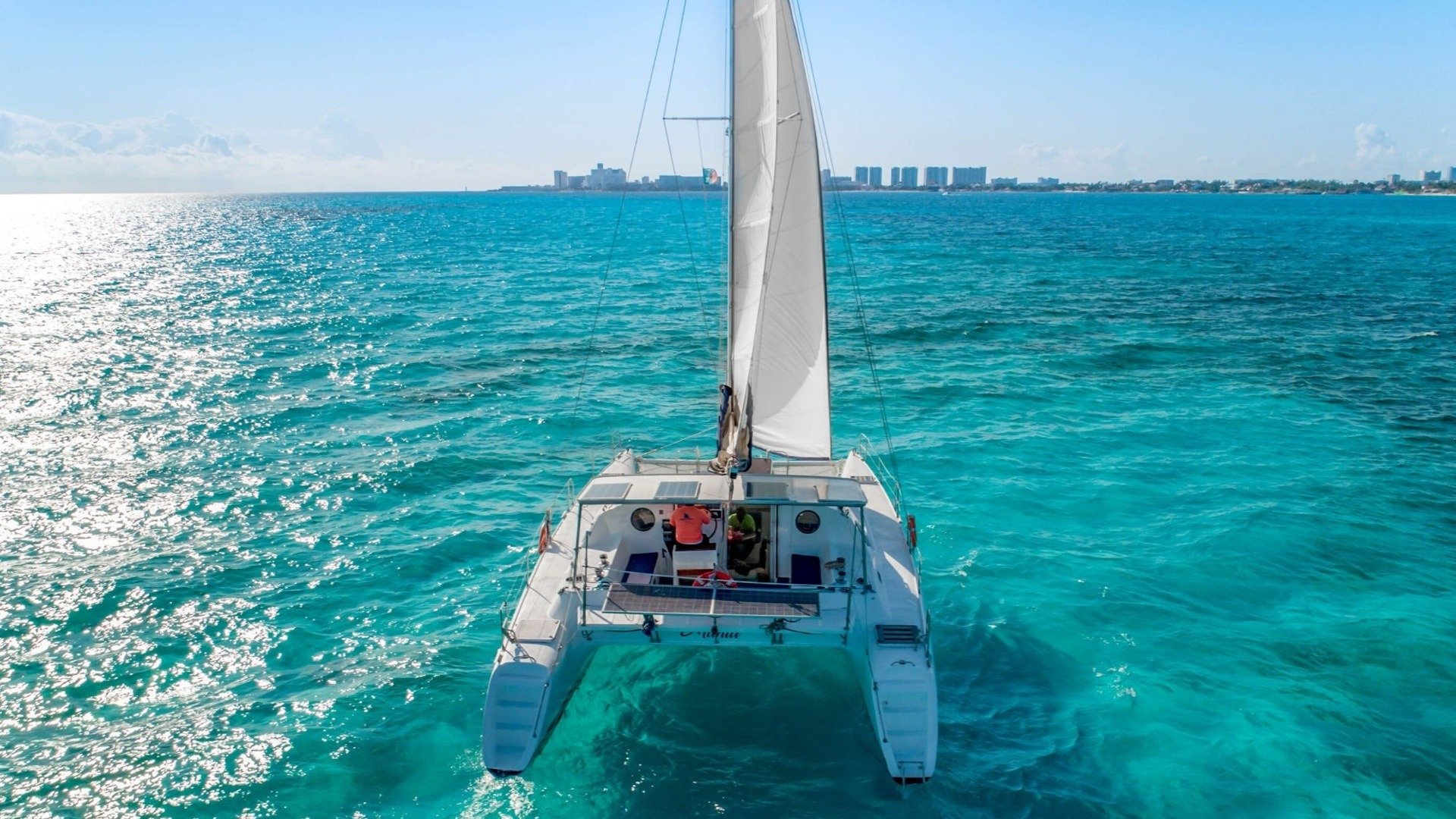 cancun private catamaran tour